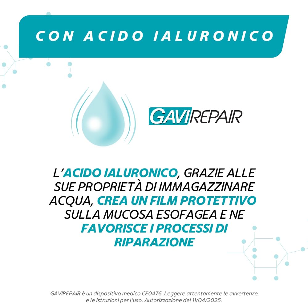 gaviscon-gavirepair-reflusso-con-acido-ialuronico-20-bustine-monodose-10-ml image 2