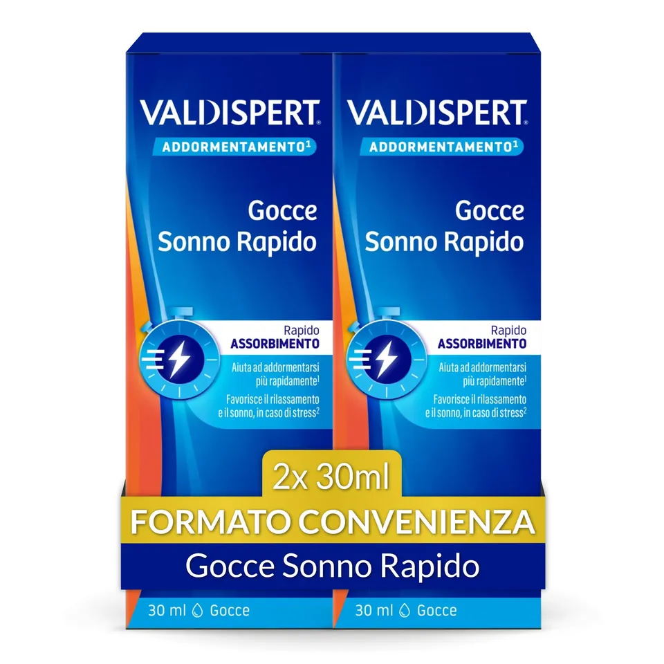 valdispert-gocce-sonno-rapido-integratore-con-melatonina-e-valeriana-2x30-ml image 1
