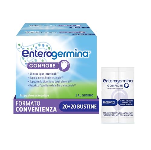 enterogermina-gonfiore-probiotici-e-prebiotici-40-bustine-pesca image 8