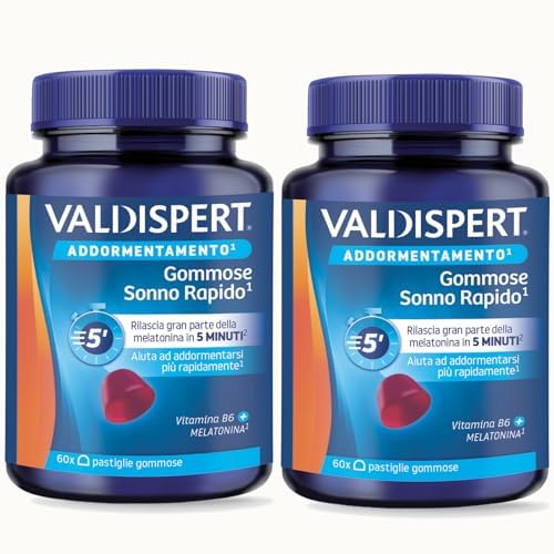 valdispert-gommose-sonno-rapido-melatonina-e-vitamina-b6-gusto-fragola-120-pasti image 6