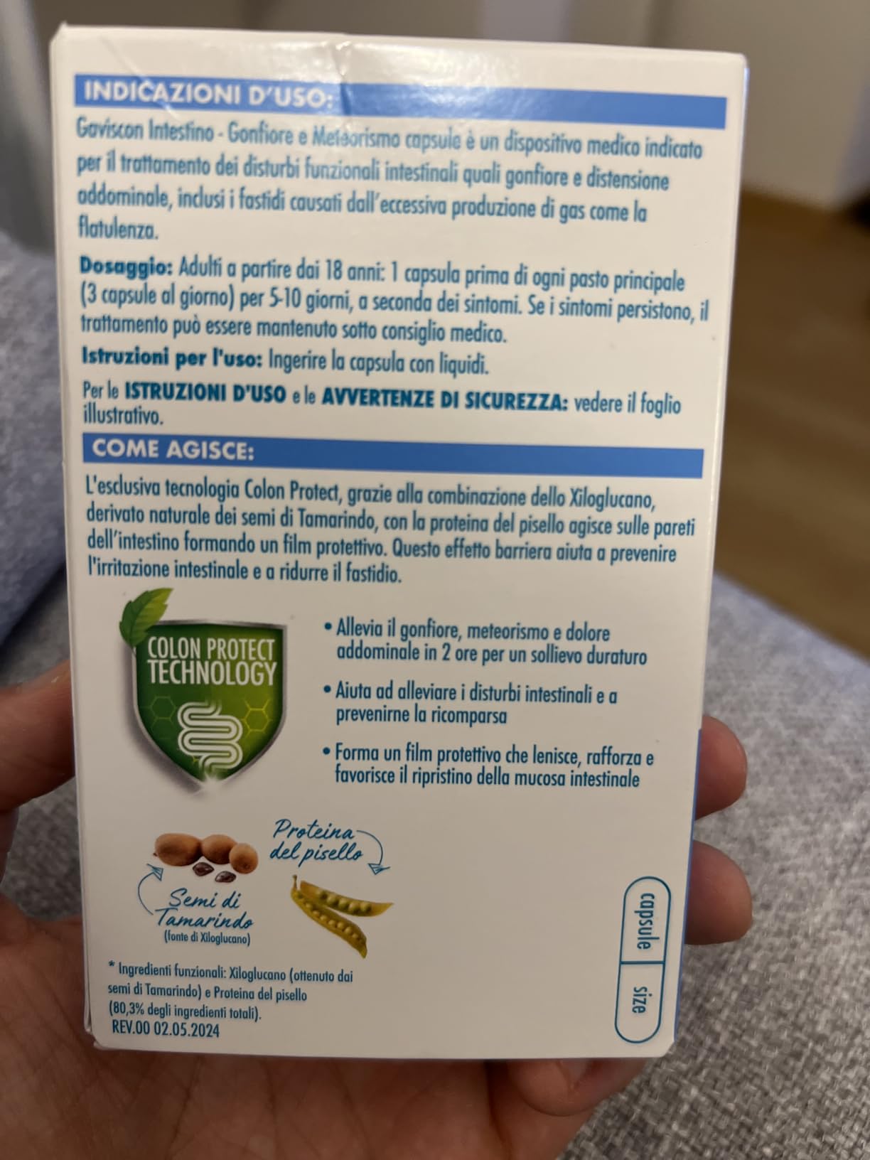 Pancia finalmente leggera
